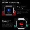 KL08 Smart Watch, 2.04" Color Screen, Bluetooth Call, Black Silicone Strap - 9