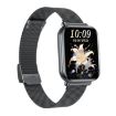 KM66 Smart Watch, 1.75" Color Screen, Milan Steel Strap, Bluetooth Call, Black - 2
