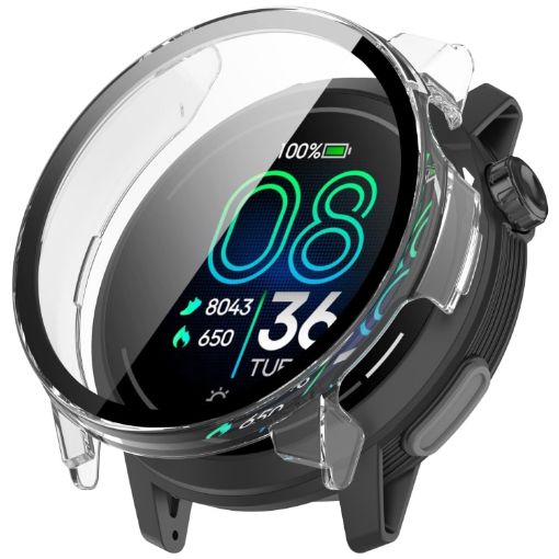COROS Pace Pro Tempered Film PC Watch Protective Case - Transparent - 1