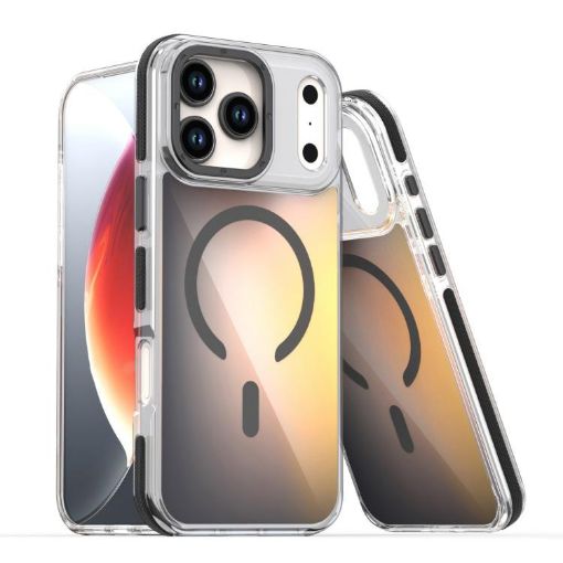 iPhone 17 Pro Dual-Color Gradient MagSafe Case - Black - 1