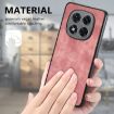 Redmi Turbo 4 Pro Vintage Leather PC Back Cover Case - Brown - 4