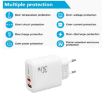 30W USB-C/Type-C + USB-A Charger, Multi Protocol, EU Plug, Black - 5