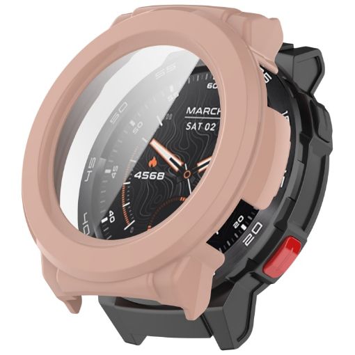Mibro Watch GS Pro Cherry Pink Tempered Film PC Protective Case - 1