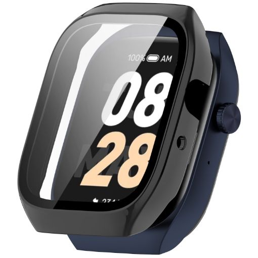 Mibro Watch T2 Black Tempered Film PC Protective Case Second Variation - 1