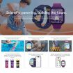 Wish 6 1.69" TFT Screen IP68 Waterproof Kids Smart Watch - Purple - 5