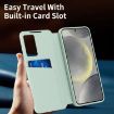 Samsung Galaxy S23+ 5G Leather Case with Card Slot - Green - 6