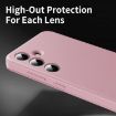 Samsung Galaxy S24 5G Pink Leather Case with Card Slot & Smart View - 5