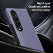 Samsung Galaxy Z Fold3 5G Leather Case with Card Slot - Purple - 2