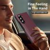 Samsung Galaxy Z Fold6 5G Leather Case with Card Slot - Red - 3