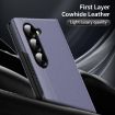 Samsung Galaxy Z Fold6 5G Leather Case with Card Slot - Purple - 2