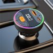 C9S QC3.0 PD 30W Charger FM Transmitter Bluetooth Car MP3 Player - 9