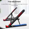 A9 Blue Adjustable Height Portable Laptop Foldable Desktop Holder - 3