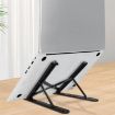 A9 Blue Adjustable Height Portable Laptop Foldable Desktop Holder - 6