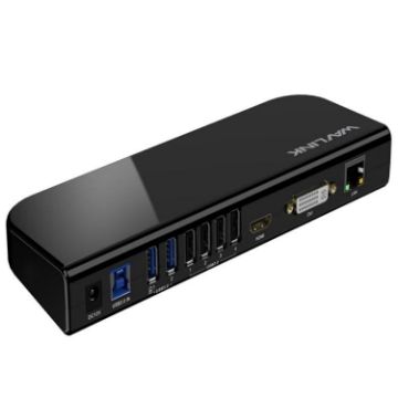 WAVLINK UG49DK1 13-in-1 USB-C Hub Dual Display Docking Station UK Plug - 1