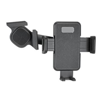Universal Car Monitor Mount - 360 Rotation Phone Holder Clip-On Stand - 1