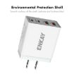 ENKAY FC-002 55W Quick Charger, Dual USB-A & USB-C, 4 Ports, UK Plug - 3