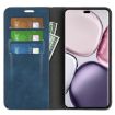 For Honor X9c Retro-skin Magnetic Leather Phone Case - Dark Blue - 4