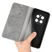 For Honor Magic7 Pro Grey Retro-skin Magnetic Leather Phone Case - 6