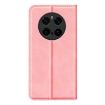 For Honor Magic7 Pro Pink Retro-skin Magnetic Leather Phone Case - 3