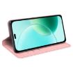 For Honor 400 Lite Pink Retro-skin Magnetic Leather Phone Case - 5