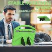 NEC Lavie Tab T11 T1195 Green EVA Shockproof Tablet Case with Holder - 7