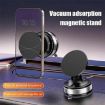 T29 Adjustable Magnetic Car Phone Mount - Suction Cup Holder (White) - 2