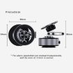 X91 360 Rotation Magnetic Phone Mount Holder for Car Dashboard (Tarnish) - 8