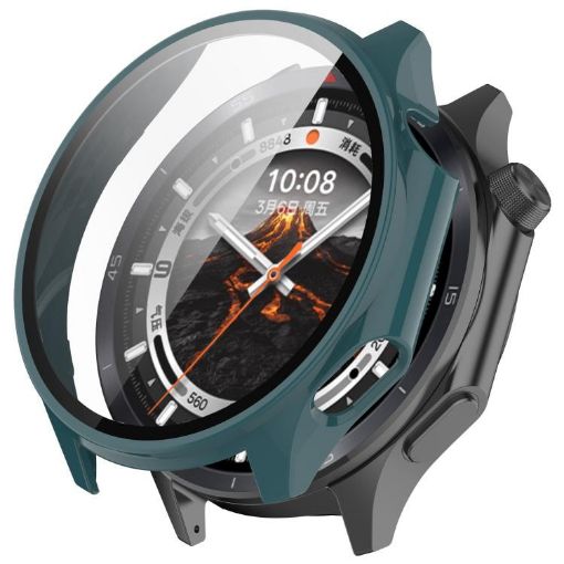 OPPO Watch X2 Pine Green Tempered Film PC Protective Case - 1