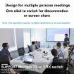 BOVBOX 091-HD 100M Wireless WiFi HDMI Extender AU Plug for Conference - 8