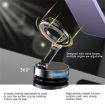 K11 Silver Desktop Car Metal Magnetic Foldable Phone Holder Stand - 2