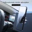 X98 Magnetic Vacuum Suction Phone Stand Holder for Desktop & Car (Black) - 4