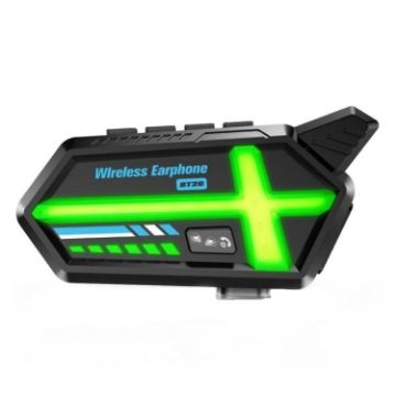 BT26 Waterproof 500m Intercom Motorcycle Helmet Bluetooth Headset - 1