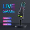 SU8 RGB Light Noise Reduction Desktop Microphone for Streaming & Gaming - 4
