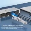 WAVLINK UG69PD12 DisplayLink Docking Station for Quad Monitors M1/M2/Mac/Win - 7