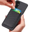 Huawei nova 14 Pro Khaki Carbon Fiber Leather Magsafe Card Case - 5