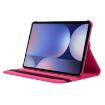 Samsung Galaxy Tab S10+/S9 FE+/S9+ 360 Leather Case Dark Purple - 5