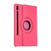 ENKAY 360 Rotation Leather Case for Samsung Galaxy Tab S10+/S9 FE+/S9+ Brown - 3