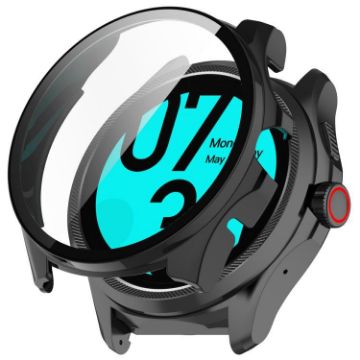 Ticwatch Pro 5 Enduro Tempered Film PC Protective Case - Black - 1