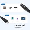 Type-C to XLR Male Microphone Audio Adapter Cable 1m - JUNSUNMAY - 2