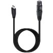 Type-C to XLR Male Microphone Audio Adapter Cable 1m - JUNSUNMAY - 3