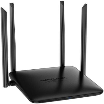 WAVLINK WN530HG4 AC1200 Dual Band MU-MIMO Router, EU Plug, Gigabit Ethernet - 1