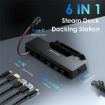 WAVLINK UHP3426 6-in-1 Docking Station for Steam Deck with 100W PD & RJ45 - 4
