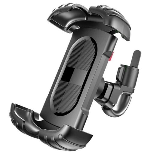 360 Rotation Motorcycle Bicycle Handlebar Mirror Phone Mount Z012 - 1
