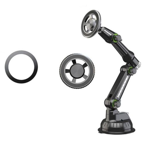 XWJ-JX04 Magnetic Car Mount with Suction Cup Base & Long Arm Holder - 1