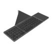 KF86 MAX Foldable Bluetooth Keyboard with Touchpad & Leather Case - 2