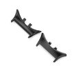 Vivo Watch5 20mm Black Stainless Steel Watch Band Connector Pair - 2