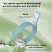 Fluorescent Green Mosquito Repellent Bracelet with Essential Oil Wristband - 8