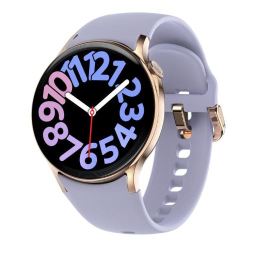 Purple Sense 6 Smartwatch: 1.43" AMOLED, IP68, Bluetooth Call, Health Monitor - 1