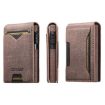 Suteni Denim Pattern Button in Veneered Printed Card Box - Brown - 1