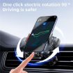 SD19 Wireless Charger 15W Magnetic Fast Charging Car Mount Holder Black - 2